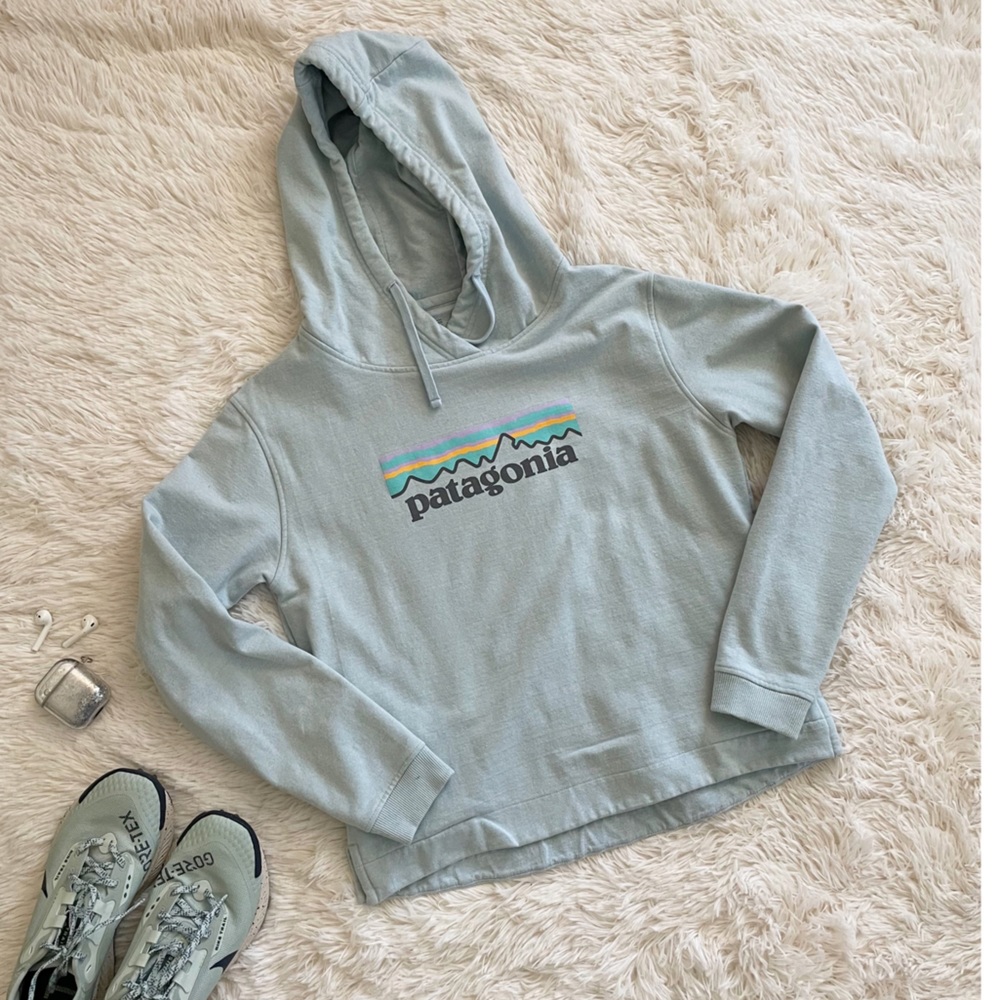 Patagonia Mint Pastel Hoodie Sweater Size M - Picture 11 of 11